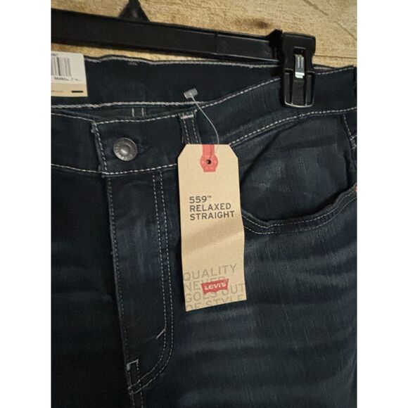 LEVI'S 559 RELAXED STRAIGHT LEG CASUAL CLASSIC EVERYDAY PREMIUM JEANS 32X30 NWT - Picture 4 of 6